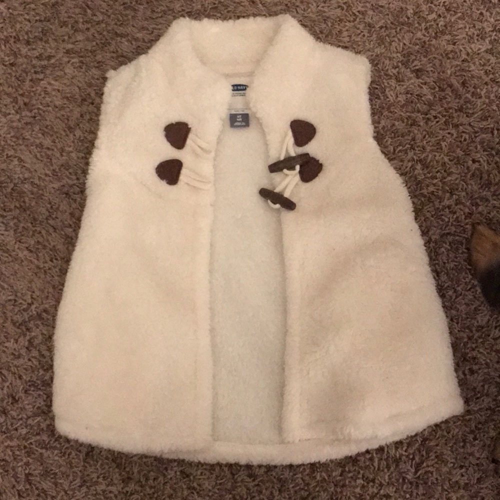 Girls fleece vest